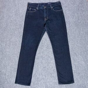 AG Adriano Goldschmeid Everett Slim Straight Blue Stretch Jeans 32x30 Japanese